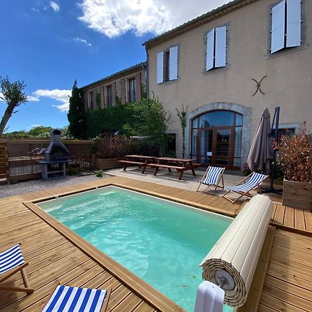 Maison, Canal Du Midi Piscine Homps  Esterno foto