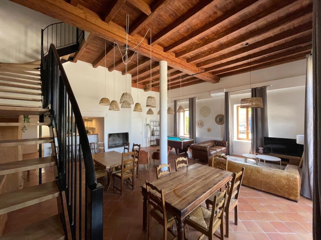 Maison, Canal Du Midi Piscine Homps  Esterno foto
