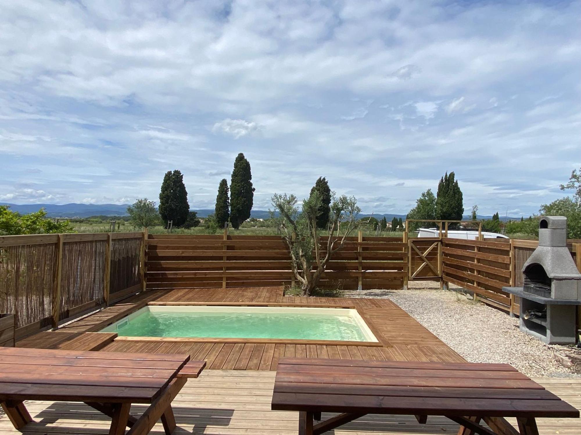 Maison, Canal Du Midi Piscine Homps  Esterno foto