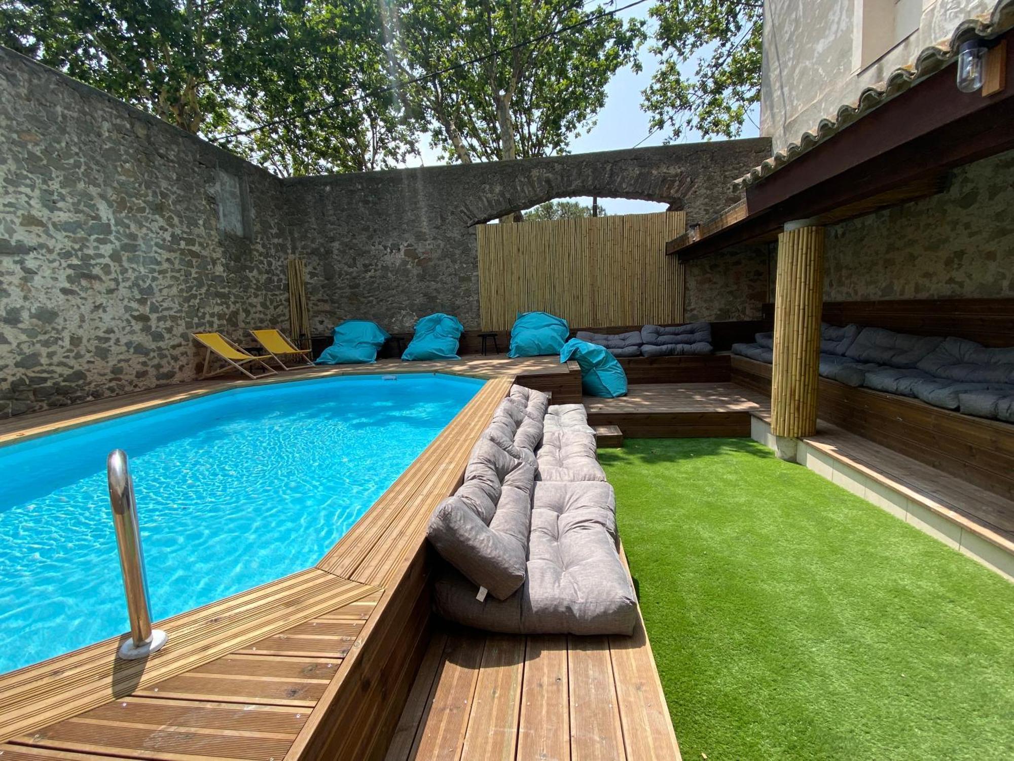 Maison, Canal Du Midi Piscine Homps  Esterno foto
