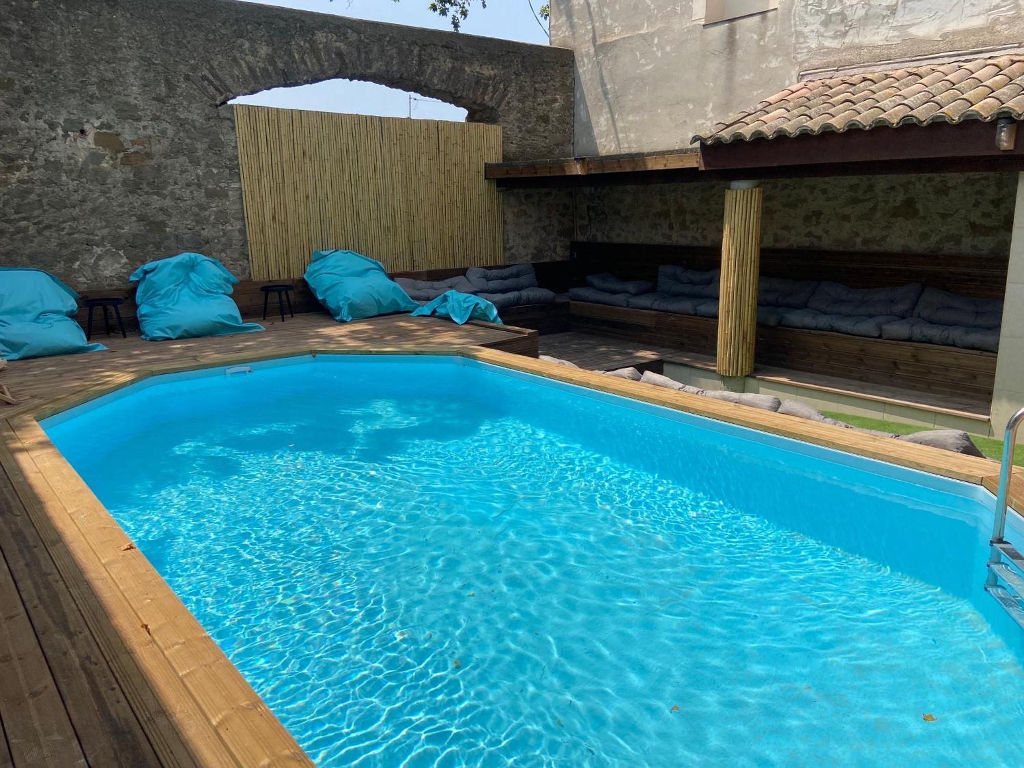 Maison, Canal Du Midi Piscine Homps  Esterno foto