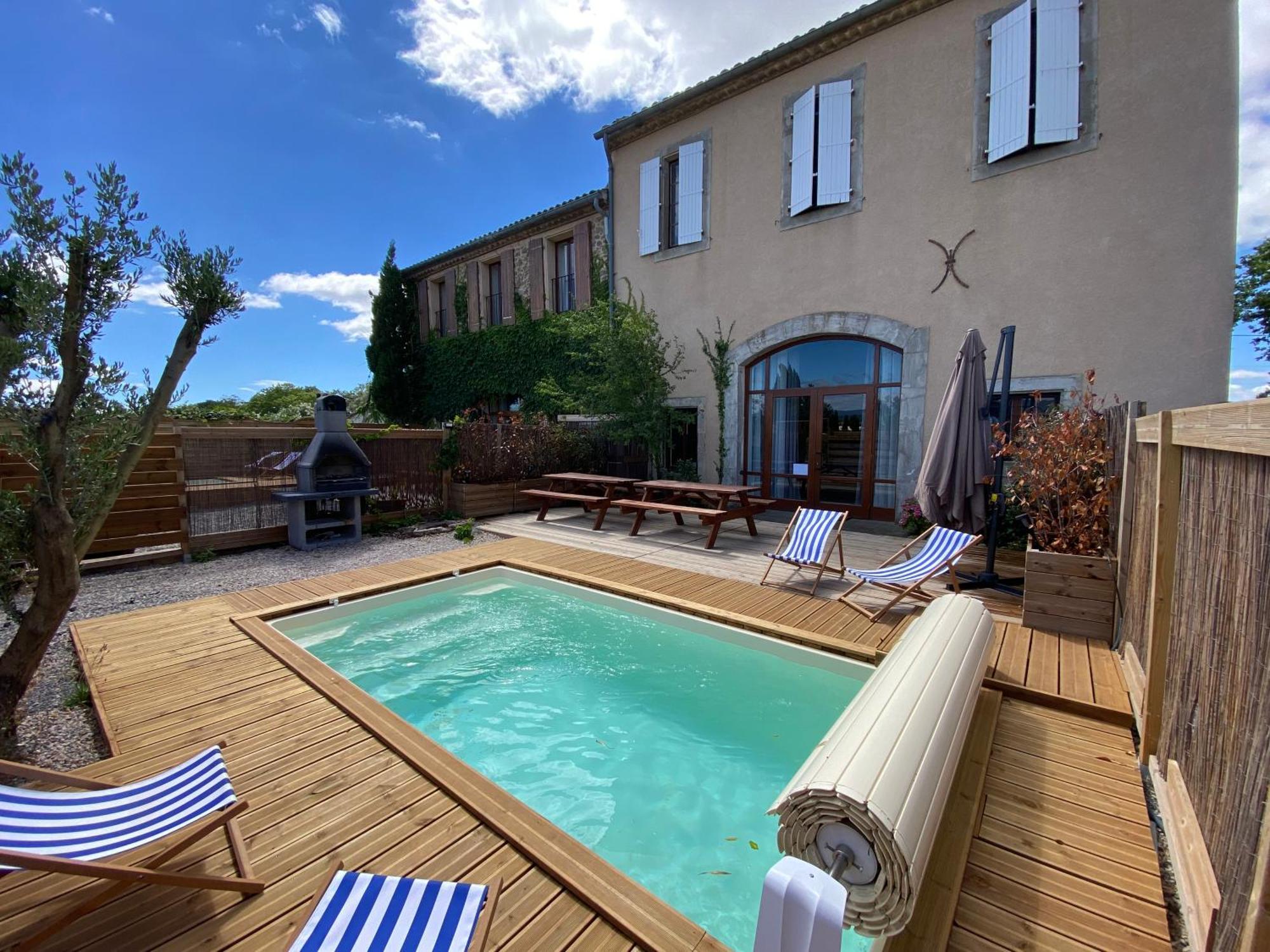 Maison, Canal Du Midi Piscine Homps  Esterno foto